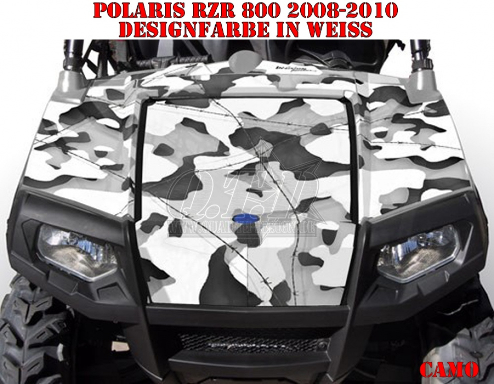 Camo Weiß für Polaris RZR 800/800 S - 2006-2010